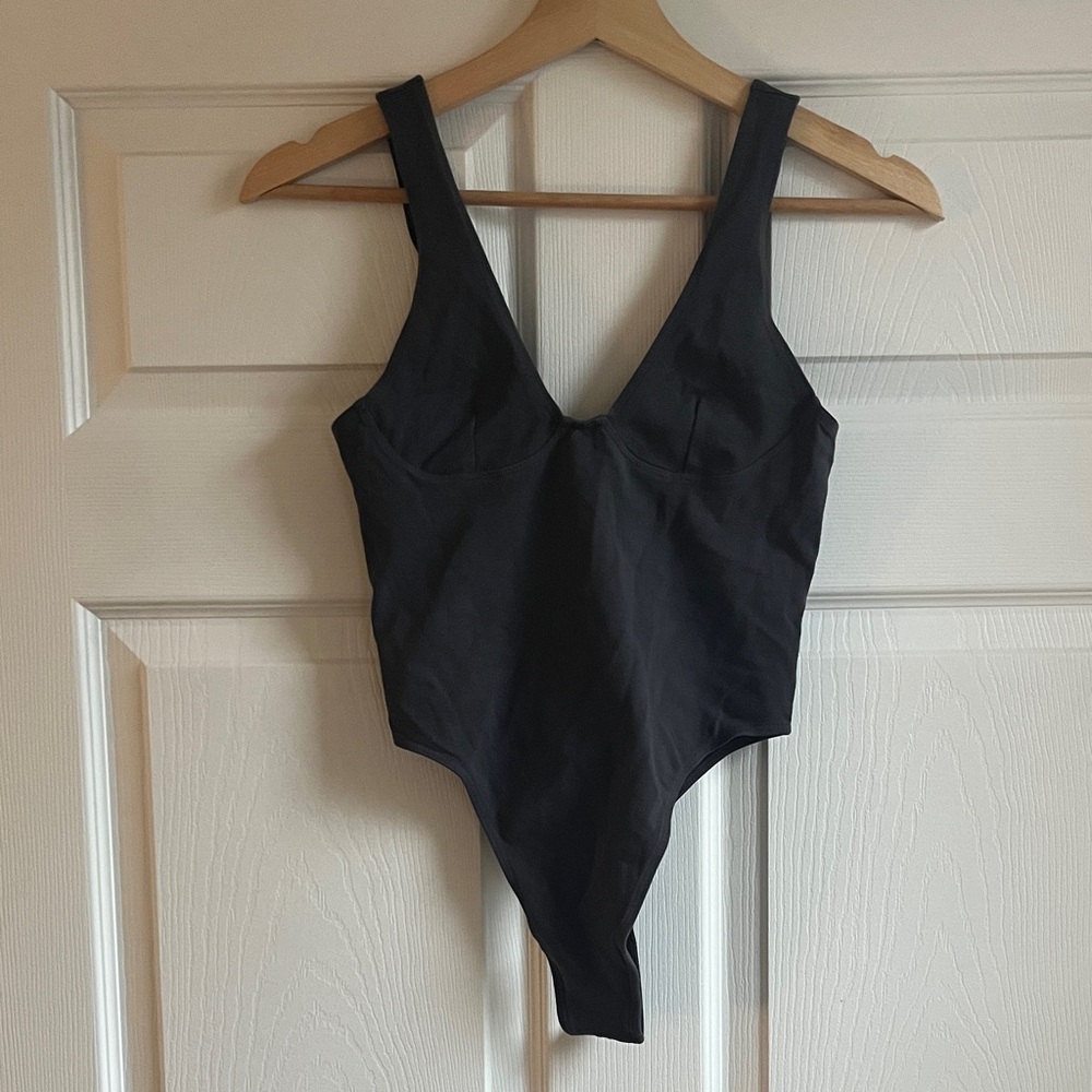 Los Angeles Apparel Grey Bodysuit